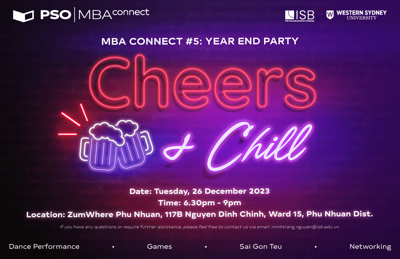 MBA Connect #5: Cheers and Chill